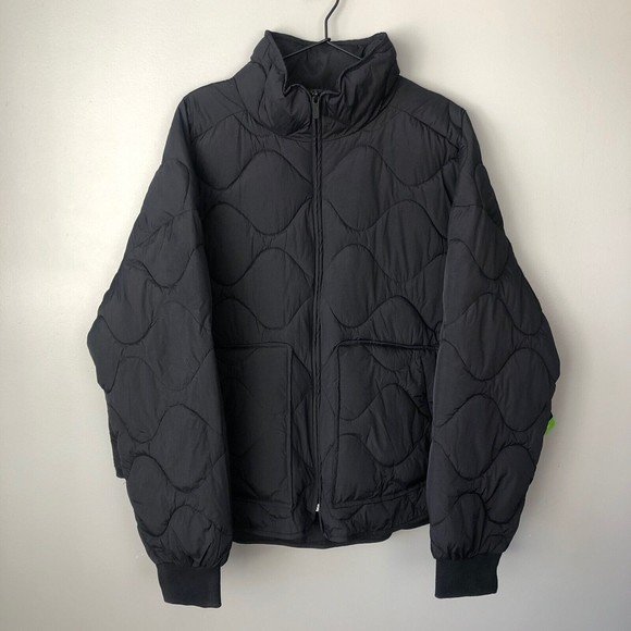 FLX Jackets & Coats Nwt Flx Thinsulate Black Quilted Packable